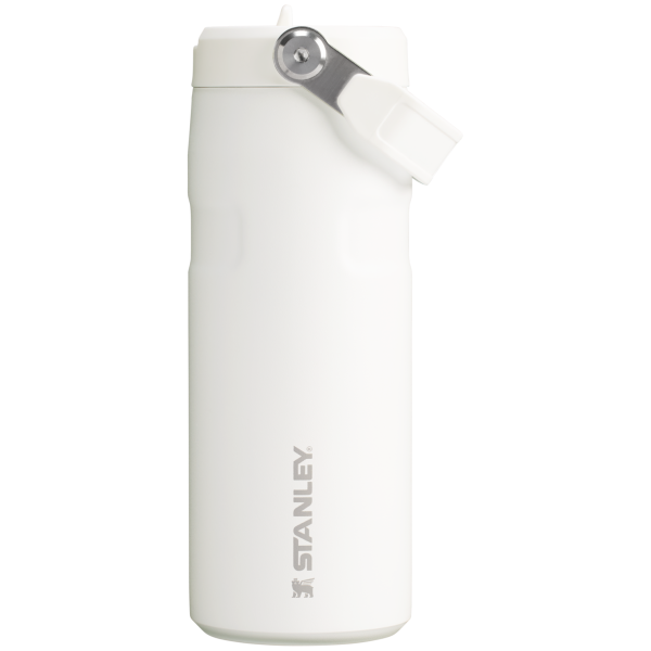 Stanley IceFlow Aerolight stainless steel water bottle in Frost with Flip Straw
