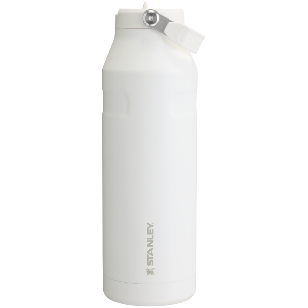 Stanley IceFlow Aerolight stainless steel water bottle in Frost with Flip Straw