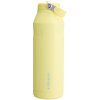Stanley IceFlow Aerolight stainless steel water bottle in Pomelo with Flip Straw
