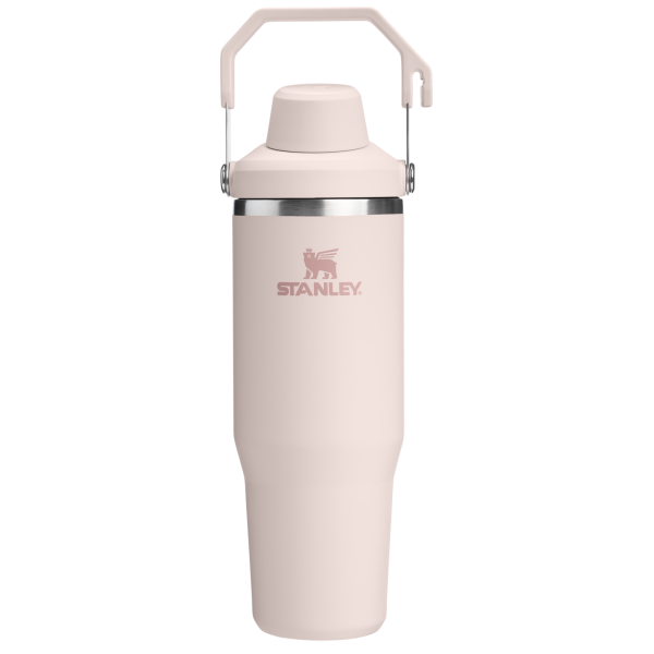 Stanley 30 OZ IceFlow Fast Flow Tumbler In Rose Quartz Pink
