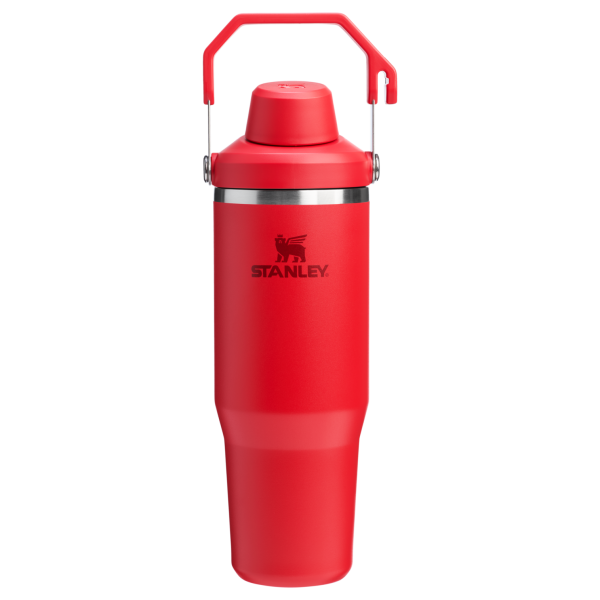 Stanley 30 OZ IceFlow Fast Flow Tumbler In Chili Red
