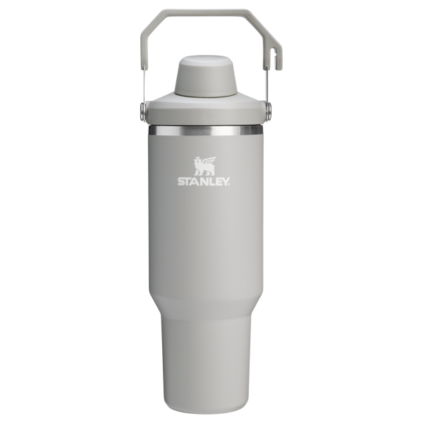 Stanley 40 OZ Ice Flow Fast Flow Insulated Tumbler In Ash Grey