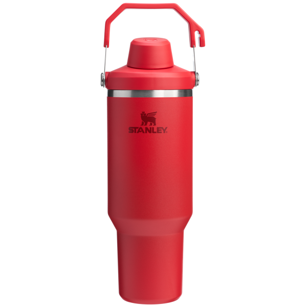 Stanley 40 OZ Ice Flow Fast Flow Insulated Tumbler In Chili Red