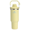 Stanley 40 OZ Ice Flow Fast Flow Insulated Tumbler In Pomelo Yellow