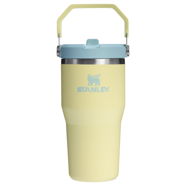 Stanley 20 OZ IceFlow Flip Straw Insulated Tumbler In Pomelo Yellow
