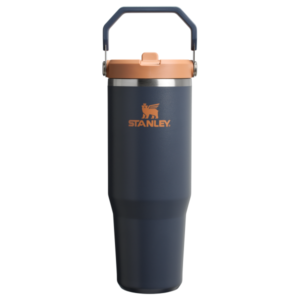 Stanley 30 OZ IceFlow Flip Straw Insulated Tumbler In Twilight Blue 
