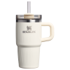 Stanley 20 OZ Quencher Fluted Insulate Tumbler In Cream White