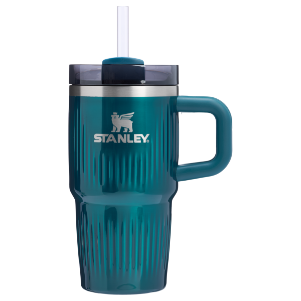 Stanley 20 OZ Quencher Fluted Insulate Tumbler In Marina Blue