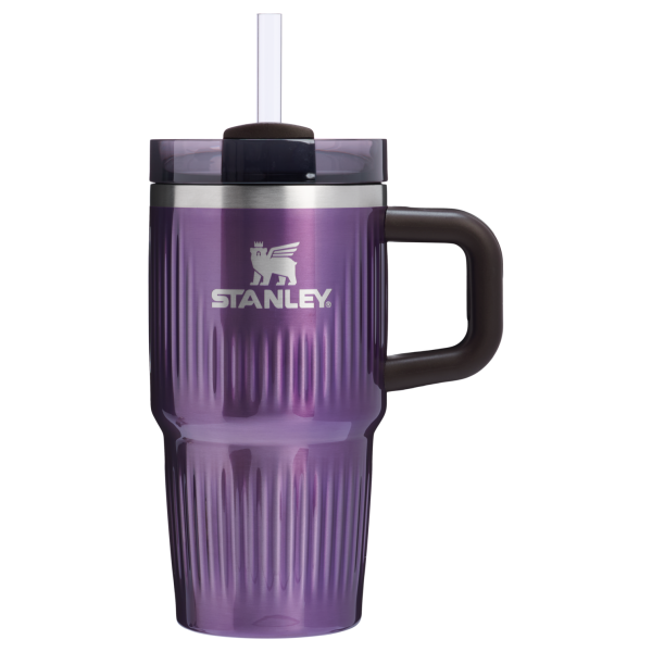 Stanley 20 OZ Quencher Fluted Insulate Tumbler In WIsteria Purple