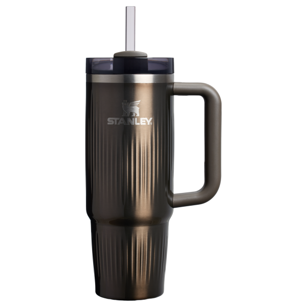 Stanley 30 OZ Quencher Fluted Insulate Tumbler In Gunmetal