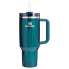 Stanley 40 OZ Quencher Fluted Insulate Tumbler In Marina Blue