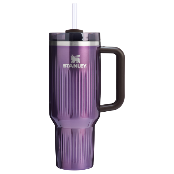 Stanley 40 OZ Quencher Fluted Insulate Tumbler In Wisteria Purple