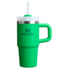 Stanley Quencher H2.O FlowState Tumbler Cup 14OZ In Meadow Green