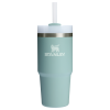 Stanley 20 OZ Quencher Insulated Tumbler With Straw In Seafoam Green