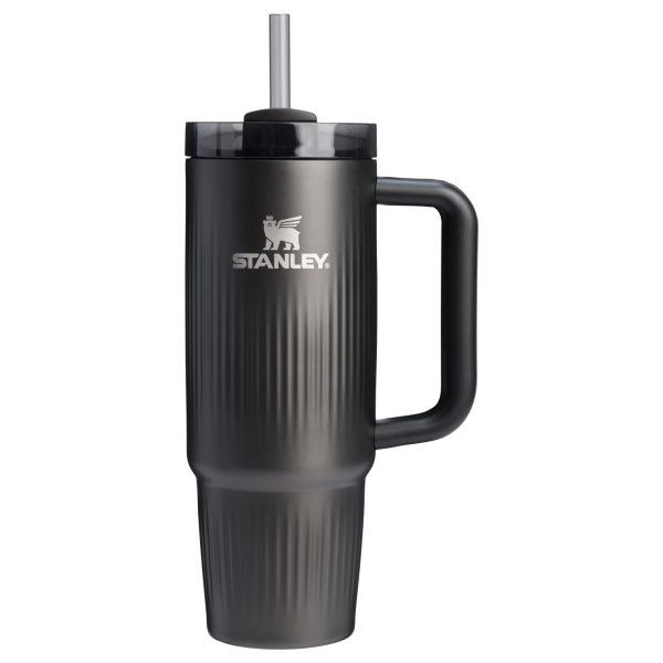 Stanley 30 OZ Quencher Fluted Insulate Tumbler In Black