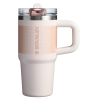 The Stanley Quencher ProTour Flip Straw Tumbler 14 OZ in Rose Quartz Fade