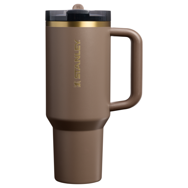 Stanley 40 OZ Quencher ProTour Flip Straw Tumbler In Espresso Brown