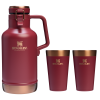 The Stanley Stay Chill Growler Set In Gilded Pomegranate Red