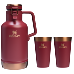 The Stanley Stay Chill Growler Set In Gilded Pomegranate Red