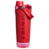 Stanley 20 Oz Activate Shaker In Chili Red with top carry handle