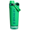 Stanley 20 Oz Activate Shaker In Meadow Green with top carry handle