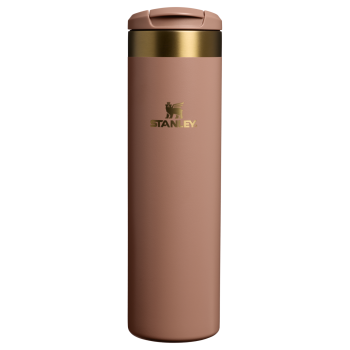 Stanley 20 OZ Aerolight Transit Water Bottle In Mocha Latte Brown