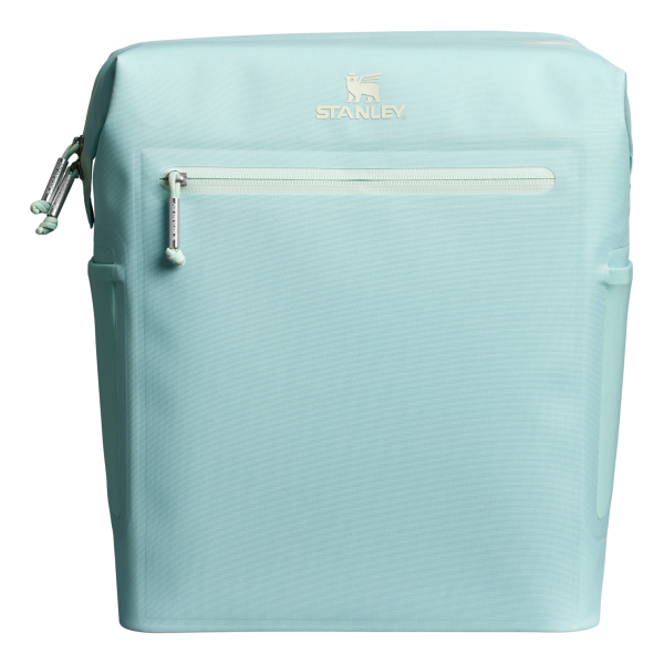 Stanley 14 QT All Day Madeleine Midi Soft Sided Cooler Backpack In Seafoam Blue