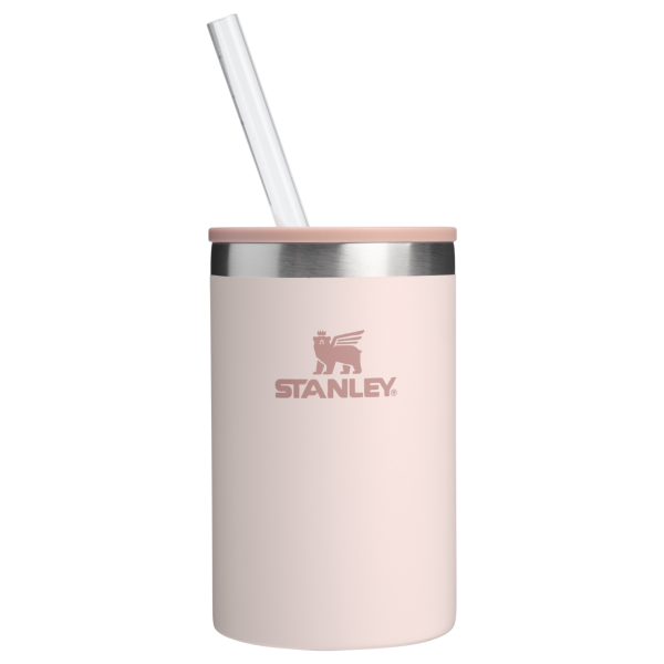 Stanley 10 OZ Everyday Can Cooler Cup In Rose Quartz Pink