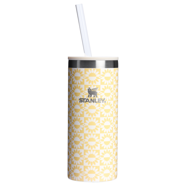 Stanley 10 OZ Everyday Slim Can Cooler Cup In Butter Sunflower Yellow From The Oasis Collection