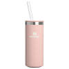 Stanley 10 OZ Everyday Slim Can Cooler Cup In Peach Whip Pink From The Oasis Collection