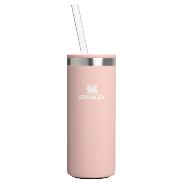 Stanley 10 OZ Everyday Slim Can Cooler Cup In Peach Whip Pink From The Oasis Collection