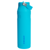 Stanley 16 OZ IceFlow Aerolight Flip Straw Water Bottle In Splash Blue