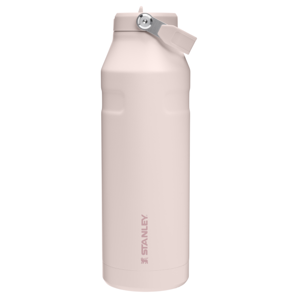 Stanley 50 OZ IceFlow Aerolight Flip Straw Water Bottle In rose quartz pink