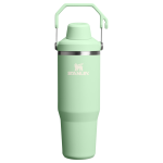 Stanley 30 OZ IceFlow Aerolight Stainless Steel Water Bottle In Pistachio Green with Fast Flow Lid