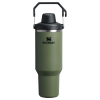 Stanley IceFlow Aerolight Water Bottle With Fast flow lid in dried pine fgreen