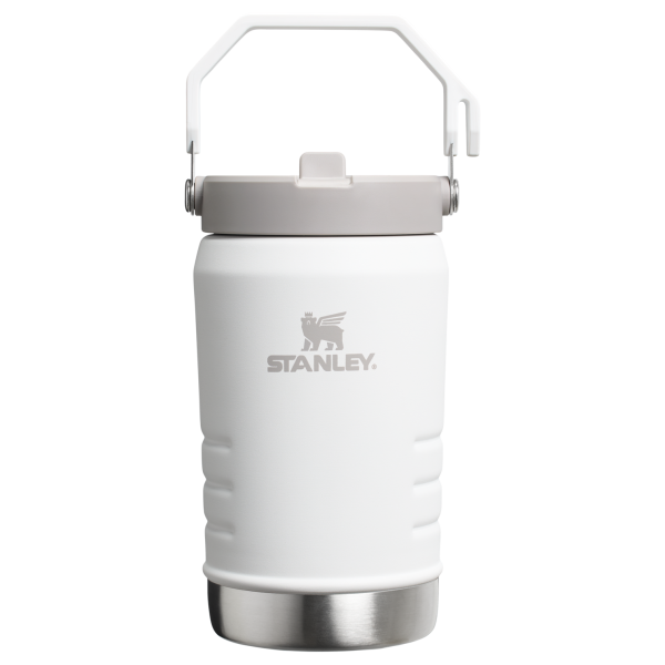Stanley IceFlow 40 oz Stainless Steel Tumbler in Frost White with Flip Straw Lid