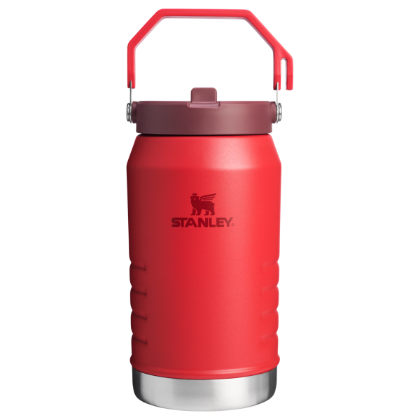 Stanley 64 OZ Insulated Flip Straw Water Jug In Chili Red