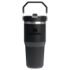 Stanley 14 OZ IceFlow Flip Straw Tumbler In Black