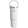 Stanley 30 OZ Flip Straw Tumbler In Frost White