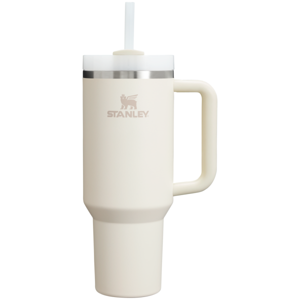 Stanley Quencher H2.O FlowState Tumbler 40 OZ In Cream White