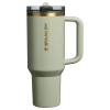 Stanley 40 OZ Quencher ProTour Flip Straw Tumbler In Juniper Green