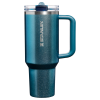 Stanley 40 oz ProTour Flip Straw Tumbler In Ponderosa Shimmer Blue