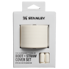 Stanley Quencher Boot & Straw Cover St In Cream White