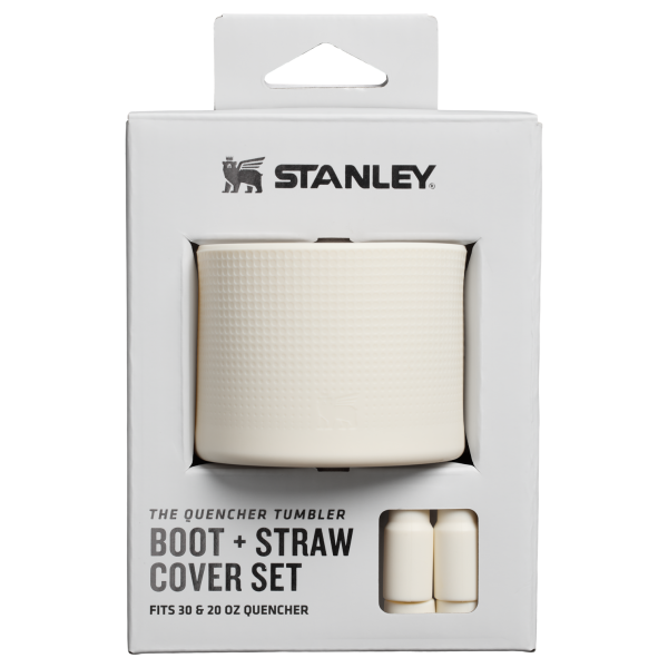 Stanley Quencher Boot & Straw Cover St In Cream White