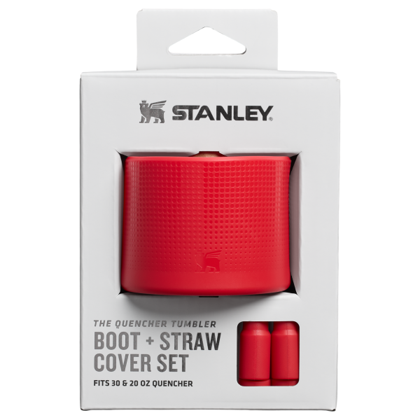 Stanley Quencher Boot & Straw Cover In chili red