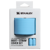 Stanley Quencher Tumbler Boot & Straw Cover In Sky Blue