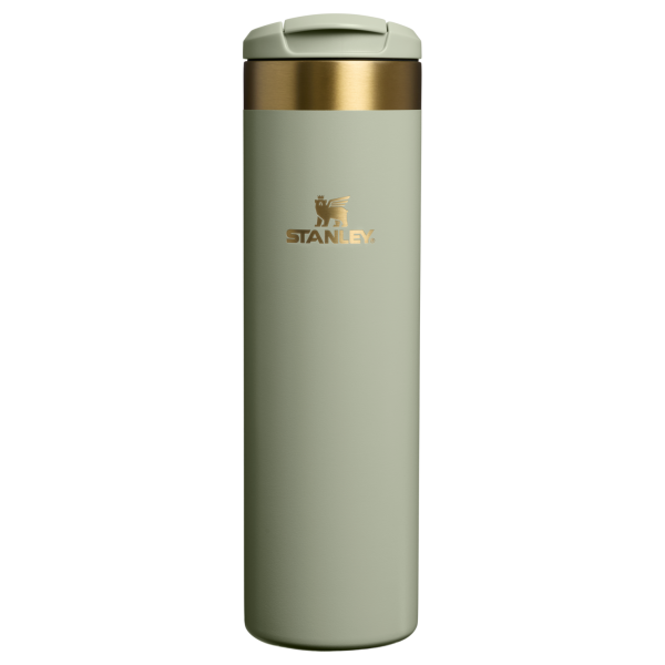 Stanley 20 OZ Aerolight Transit Bottle In Juniper Green
